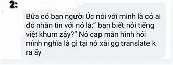 Anh Tây Nói Tiếng Việt