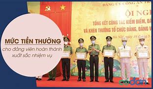 Tiền Thưởng Đảng Viên Hoàn Thành Xuất Sắc Nhiệm Vụ Năm 2024